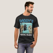 PAPA'S VISSEN BUDDY  VISSEN PAPA TSHIRT (Voorkant volledig)