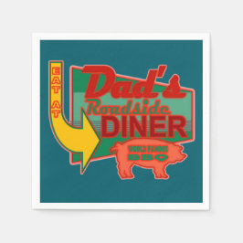 Papa's Wegrestaurant Coasters Servet