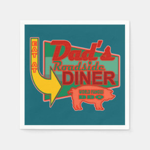 Papa's Wegrestaurant Coasters Servet