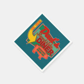 Papa's Wegrestaurant Coasters Servet (Hoek)