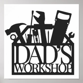 Papa's workshop poster