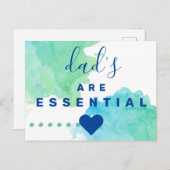 Papa's zijn essentieel briefkaart (Voorkant / Achterkant)