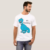 Papasaur Basic T-shirt (Voorkant volledig)