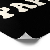 Papasaurus Grappige Dinosaurus op Pansexual Vlag Z Poster (Hoek)