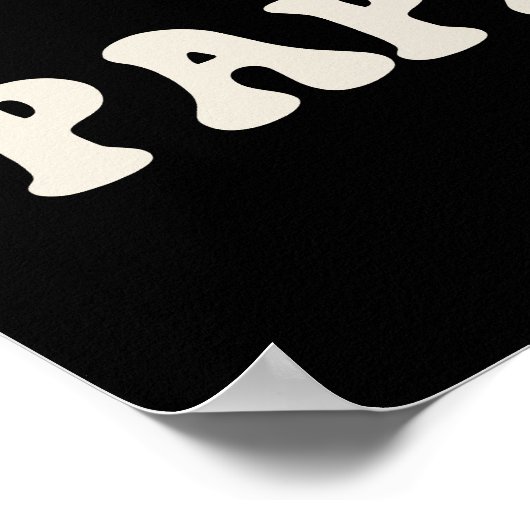 Papasaurus Grappige Dinosaurus op Pansexual Vlag Z Poster (Hoek)