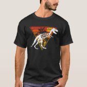 Papasaurus Rex Dad Papa Dinosaur T Rex Papa Saurus T-shirt (Voorkant)