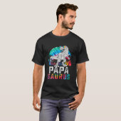 Papasaurus T Rex Dinosaur Paparex Saurus Family Ma T-shirt (Voorkant volledig)