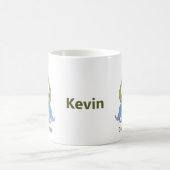 PapaSaurus T-Rex en Baby Boy Dinosaurs Koffiemok (Center)