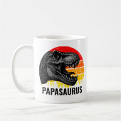 Papasaurus T-rex zonsondergang Koffiemok (Links)