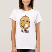 Papato Funny Potato Pun T-shirt (Voorkant)