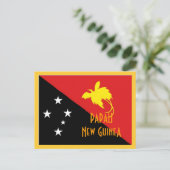 Papau-Nieuw-Guinea Briefkaart (Staand voorkant)