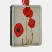 Papavar rhoeas, c.1568 metalen ornament (Rechts)