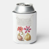 Papaver Anemonen, Caterpillar, Fig, en Quince Blikjeskoeler (Blikje Achterkant)