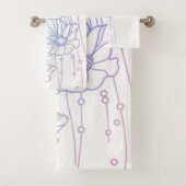 papaver bad handdoek (Insitu)