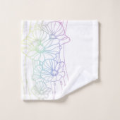 papaver bad handdoek (Wasdoekje)