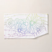 papaver bad handdoek (Handdoek)