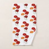 papaver bad handdoek (Handdoek)