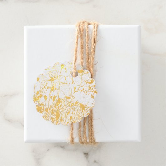 papaver bedankjes labels (Met doos)