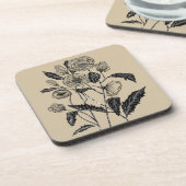 papaver bier onderzetter (Linkerzijde)