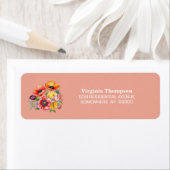 Papaver Bloemen Retouradres Label (Insitu)