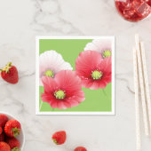 papaver bloemen servet (Insitu)