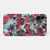 Papaver bloemmotief Case-Mate iPhone case (Achterkant (horizontaal))