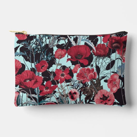 Papaver bloemmotief etui (Voorkant)