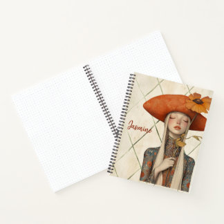 Papaver | Boho Kunst Persoonlijk Kogel Journaal Notitieboek