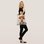 Papaver | Boho Kunst Persoonlijk Tote Bag (Op model)