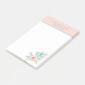 Papaver Cactus Personal Stationery Post-it® Notes (Schuin)