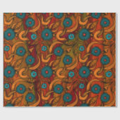  papaver cadeaupapier (Vlak)