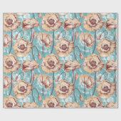 papaver cadeaupapier (Vlak)