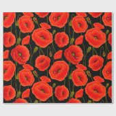 papaver cadeaupapier (Vlak)