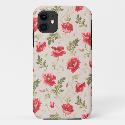 papaver Case-Mate iPhone case (Achterkant)