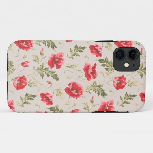 papaver Case-Mate iPhone case (Achterkant (horizontaal))