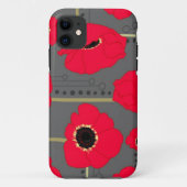 Papaver Case-Mate iPhone Case (Achterkant)