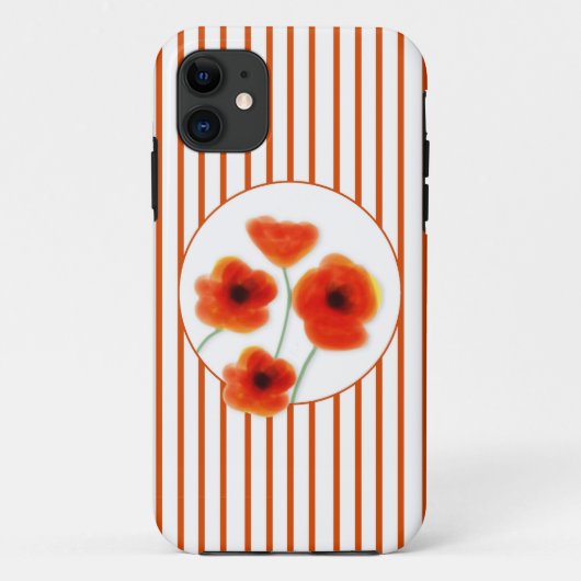 papaver Case-Mate iPhone case (Achterkant)