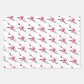 Papaver Droom Waterverf Inpakpapier Vel (Voorkant 2)