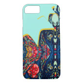 Papaver en sterren Case-Mate iPhone case (Achterkant)