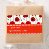 papaver etiket (Insitu)
