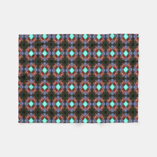 Papaver Fleece Deken (Voorkant (Horizontaal))