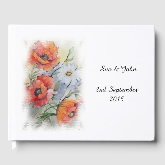 papaver gastenboek (Voorkant)