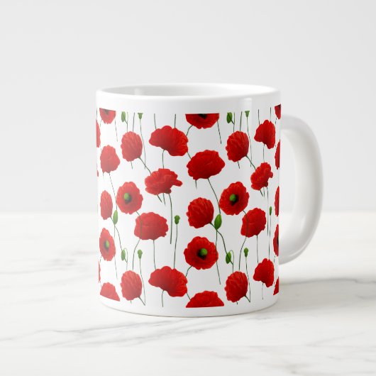 papaver grote koffiekop (Voorkant rechts)