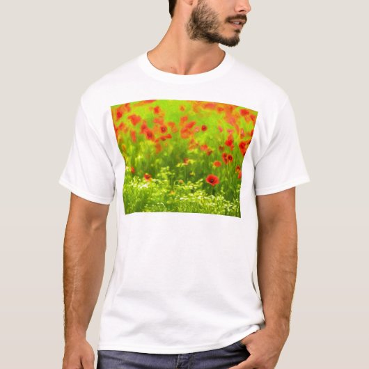 papaver I T-shirt (Voorkant)