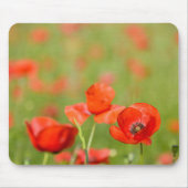 papaver in een mousepad muismat (Voorkant)