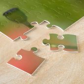 papaver in een papaverbloemveld legpuzzel (Zijkant)