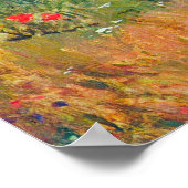 Papaver in het veld door Mary Stevenson Cassatt Poster (Hoek)