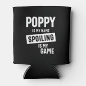 Papaver is mijn naam die mijn spel spuugt blikjeskoeler (Voorkant)