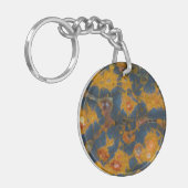 Papaver jaspis sleutelhanger (Voorkant Links)
