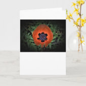 Papaver, kaart (Gele Bloem)